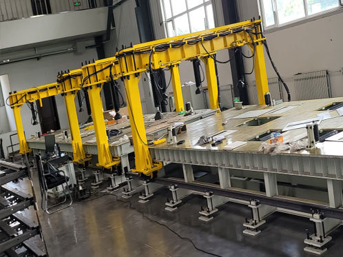 Assembly and welding production line project