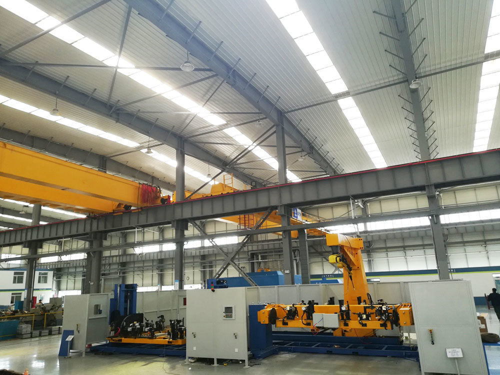 Machine arc welding workstation project